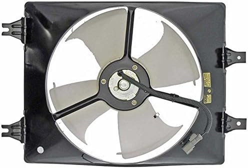 APDTY 731342 Condenser Fan Assembly Without Controller Replaces 38611-P8F-A01, 38615-P8F-A00