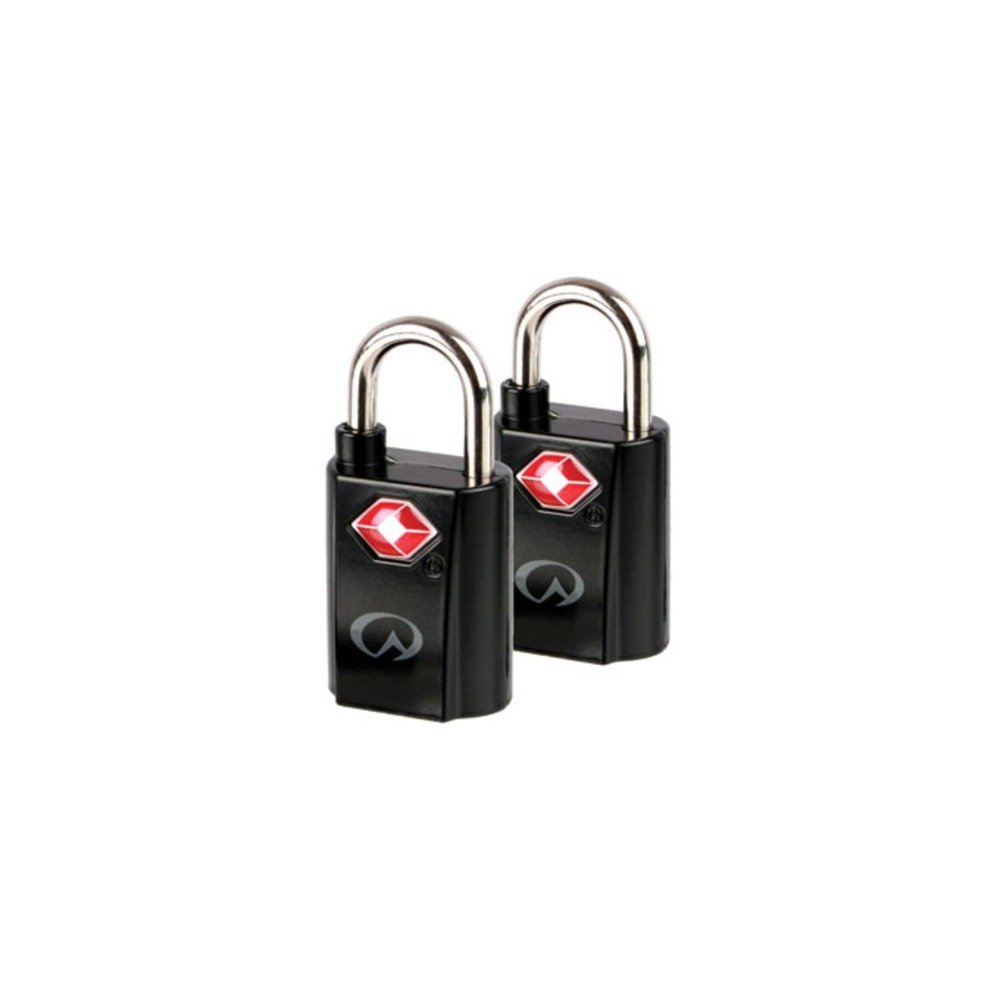 LIFEVENTURE SECURITY TSA MINI PADLOCKS TWIN PACK (40X20X15MM)