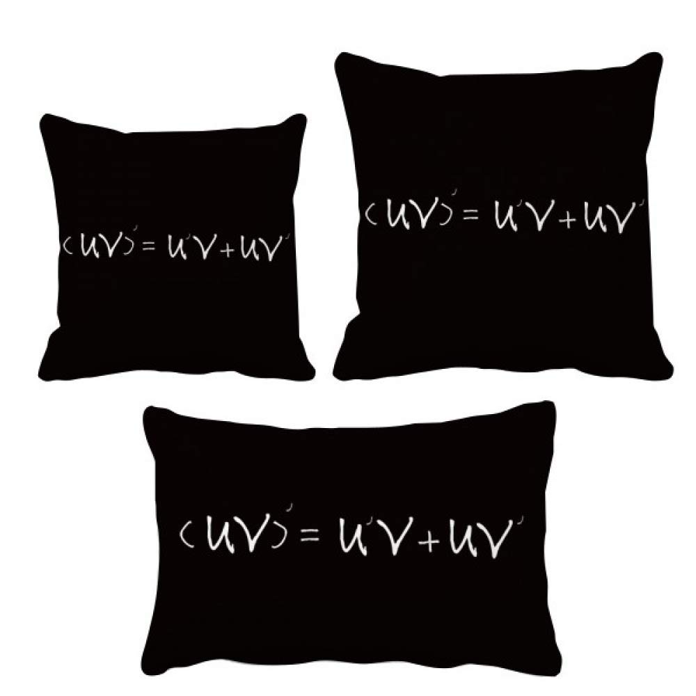 Housse de coussin mathématiques cadeau idéal pour salon et bureau