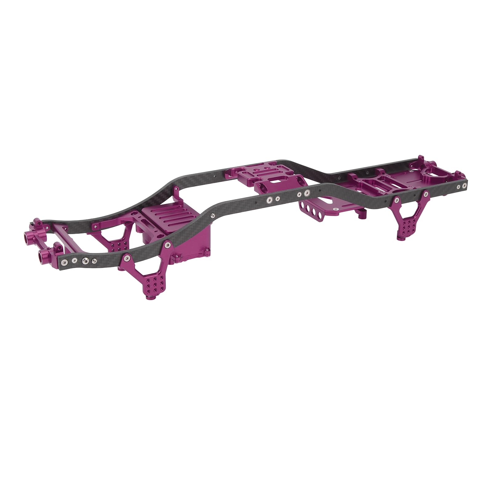 VGEBY RC Chassis Frame Carbon Fiber 1/10 Wheelbase, Chassis Kit for RC