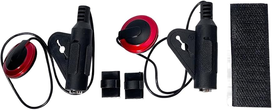 Compatible with Acoustic Guitar, Violin, Banjo and Mandolin Models Piezo Contact Microphone Pickup, Stick-on Transducer for Natural Sound Capture and Feedback Reduction.