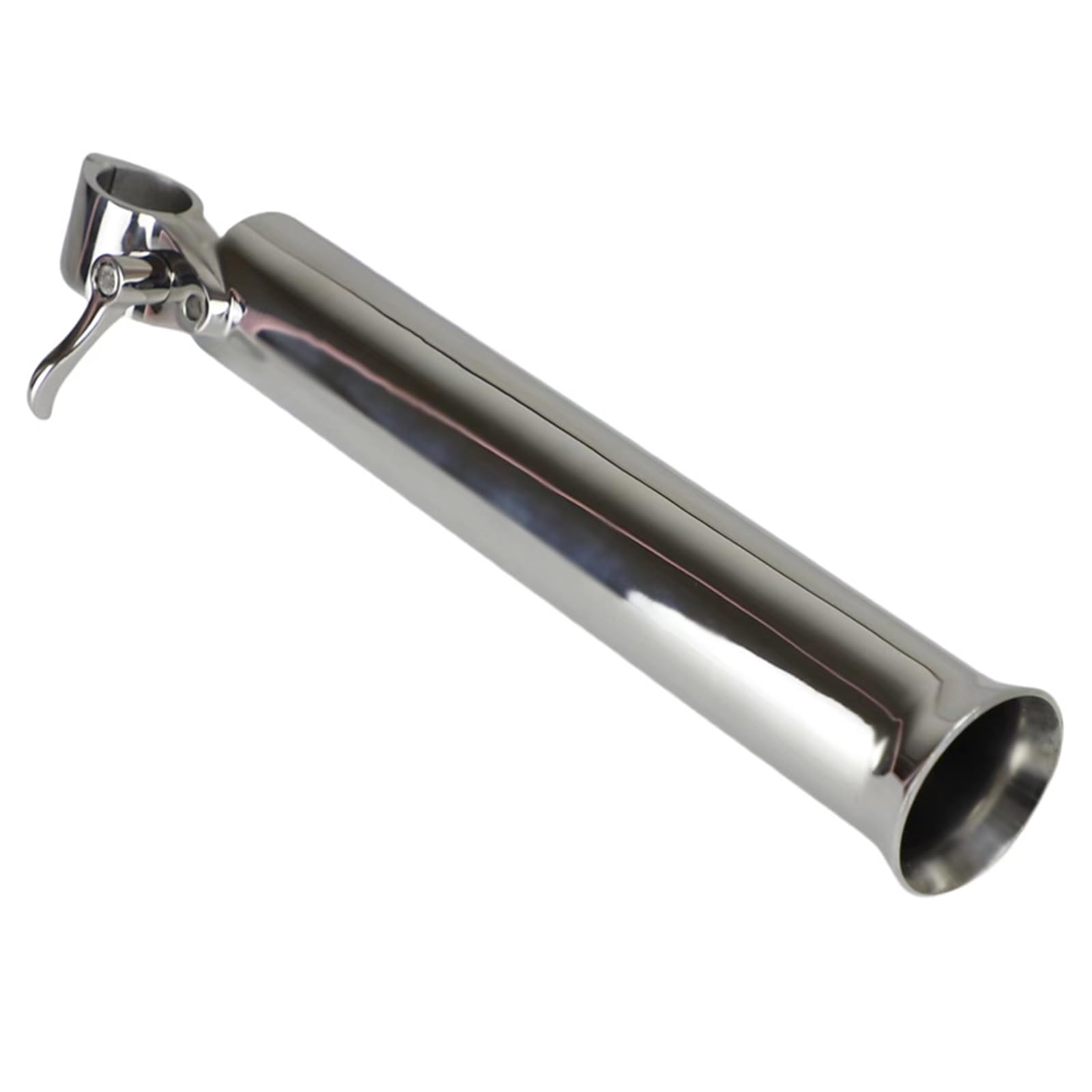 Supporto per canna da pesca in acciaio inox con morsetto per kayak