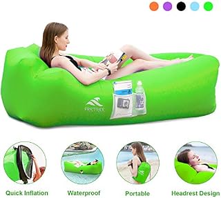 FRETREE Inflatable Lounger Air Sofa Hammock - Portable Anti-Air Leaking & Waterproof Pouch