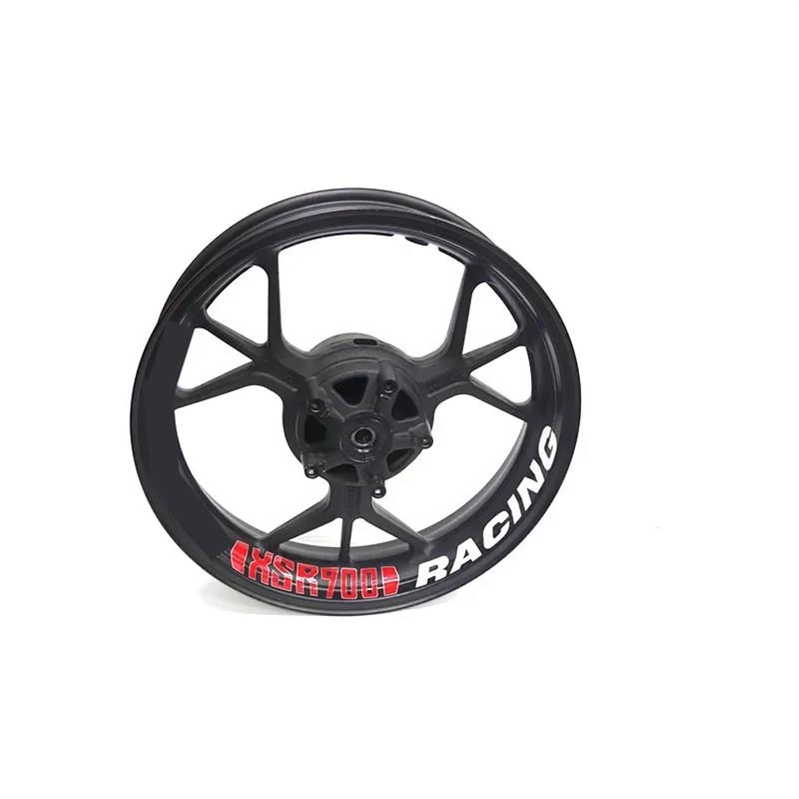 Stickers Motorcycle Accessories Wheel Stickers Reflective Decals Rims for Yamaha XSR900 Xsr900(Style 12)