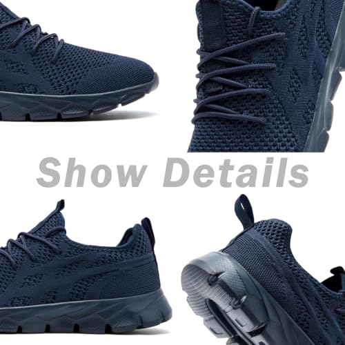 Image of DLWKIPV Womens Slip on Walking Tennis Shoes for Women Work Running Athletic Gym Sports Sneakers Lightweight Casual Shoe