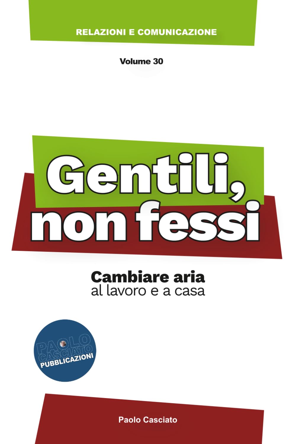 Gentili, non fessi: Cambiare aria, al lavoro e a casa (Relazioni e Comunicazione)