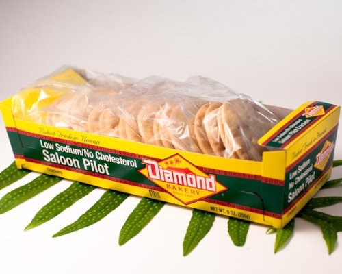 Diamond Bakery Low Sodium/No Cholesterol Saloon Pilot Crackers Tray (7oz)