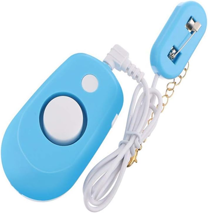 Yamalans Anti-Theft Alarm 120dB Security Magnetic Sensor Backpack Handbag Wallet Anti-Theft Zipper Alarm Random Color