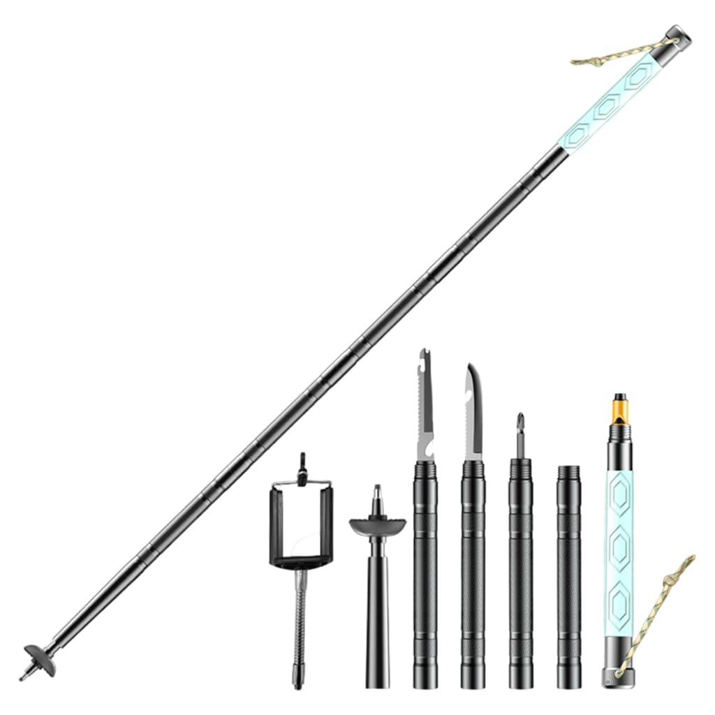 BNF Lightweight Trekking Poles Luminous Walking Hiking Outdoor CING | Sporting Goods | Outdoor Sports | Camping & Hiking | Hiking Gear | Walking & Trekking Sticks-image-2