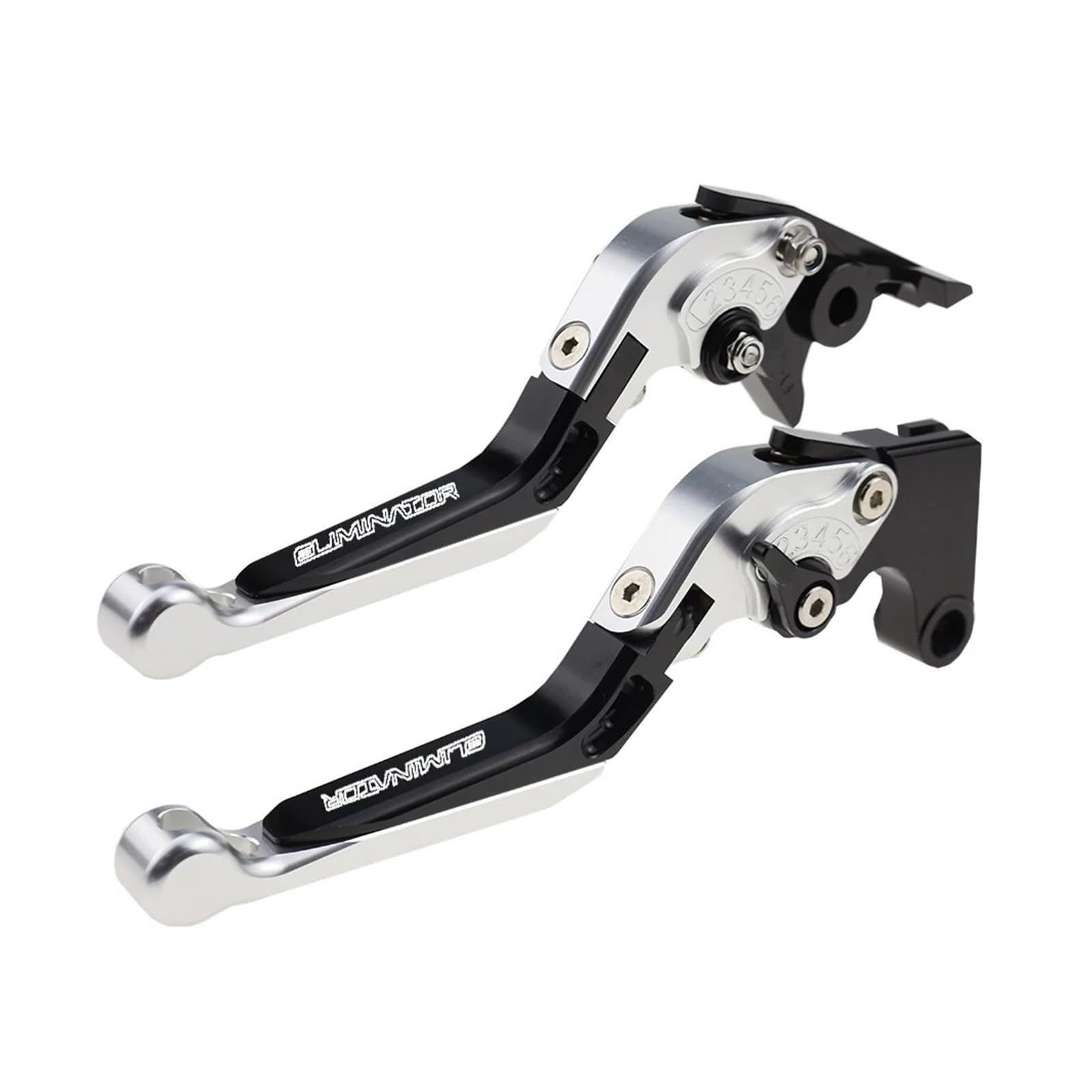 Yxbswbjd 75 Aluminum Alloy Folding Brake Lever For Eliminator 400 450 Folding Extendable Brake Clutch Levers