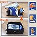 6 Compression Bags for Travel Essentials, Vacuum Packing Space Saver Bags for Cruise Accessories (6-Travel)