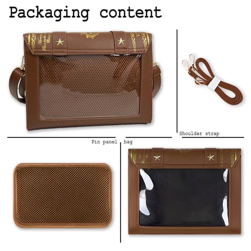 Ita Bag Crossbody Cute Small Pin Purse Kawaii Anime Messenger Bag for Women2