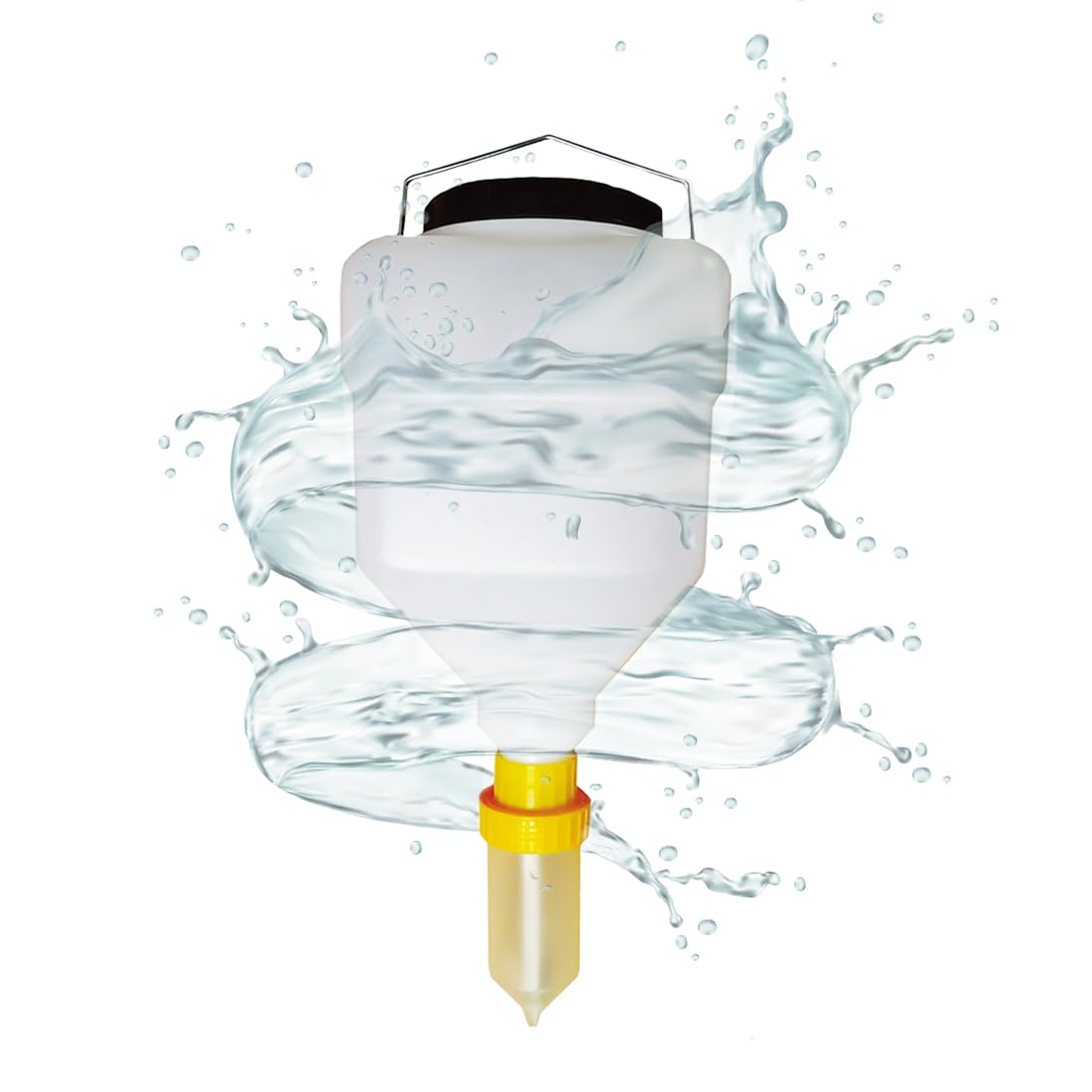 Dispensador de condimentos de gran capacidad para restaurante y barbacoa, botella recargable para exprimir salsa y diseño a prueba de fugas para mostaza, ensalada, ketchup y más (cuadrado,