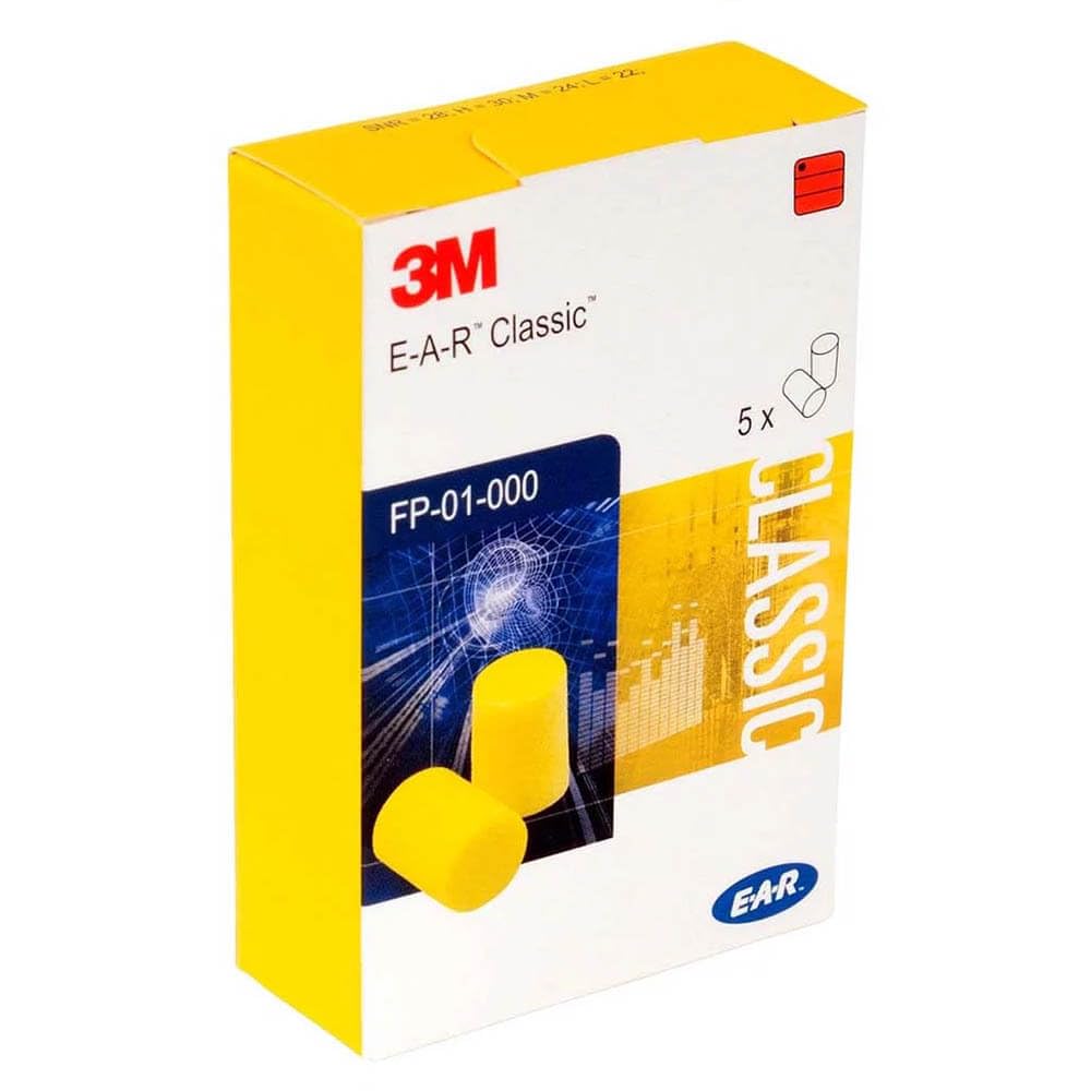 E-A-R FP01000 Classic zatyczki do uszu, SNR 28 dB, żółte (opakowanie 250 szt.)