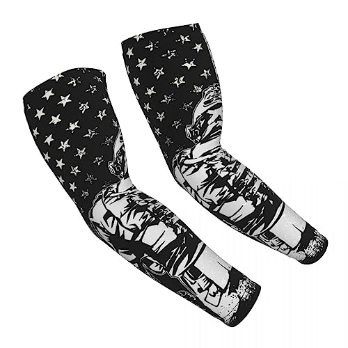 Arm Sleeves Sun Sleeves Handcover Arm Compression Sleev for Women and Men