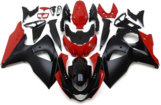 ABS Injection Full Fairing Kit Fit for Suzuki GSXR1000 K9 2009-2016 2010 2011 2012 2013 2014 2015 GSXR 1000 GSX-R1000 gsxr1000 Motorcycle Plastic Bodywork Body Frame Cowling Set - Black Red