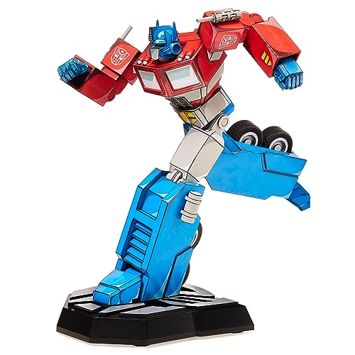Numskull Transformers Optimus Prime Figurine 10,8 Pouces (27,5 cm) Objet de Collection Statuette – Produits Officiels Transformers – Édition limitée