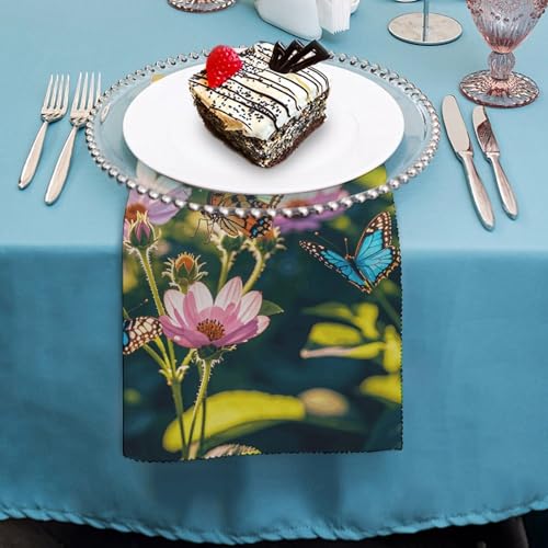 Servilletas de tela Butterflies and Blooms 2 unidades miniatura 4