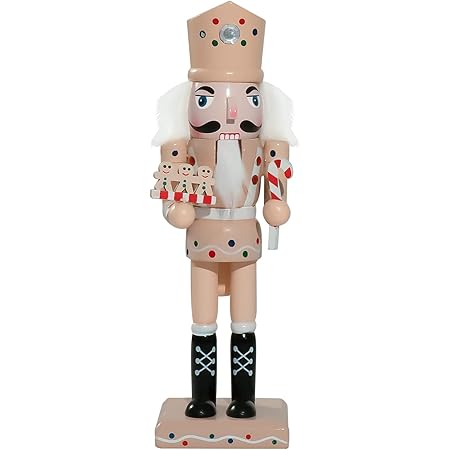 Classic 30cm Handpainted Wooden Nutcracker Figurines Christmas Ornaments Dolls For Friends And Kids Home Decoration Accessories