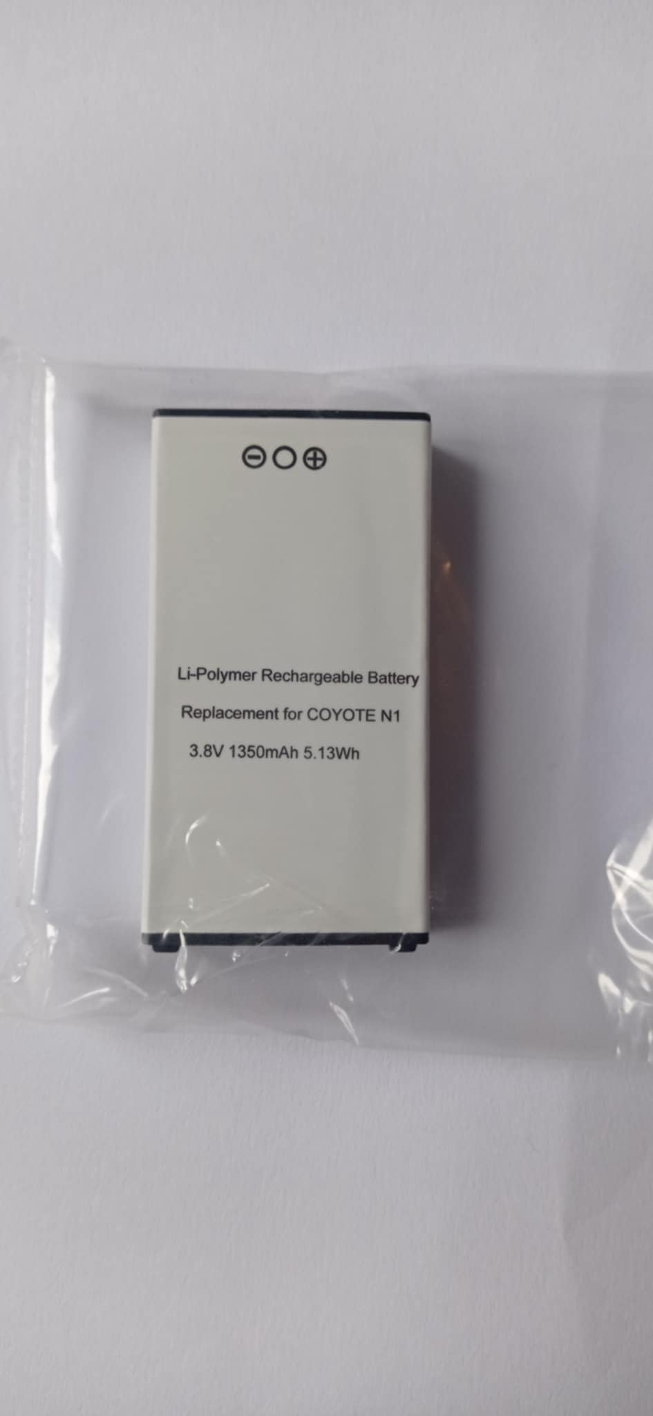 Batterie de Remplacement pour Coyote Mini GPS Neuve N1 - Li-Polymer 3.8V 1350mAh 5.13W - Baterrie Compatible avec Assistant Aide à la Conduite Coyote Mini