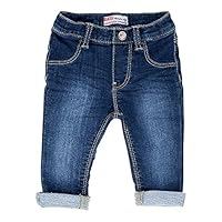 Feetje Baby-Mädchen Jeans Jeggings Hose, Light Denim, 74
