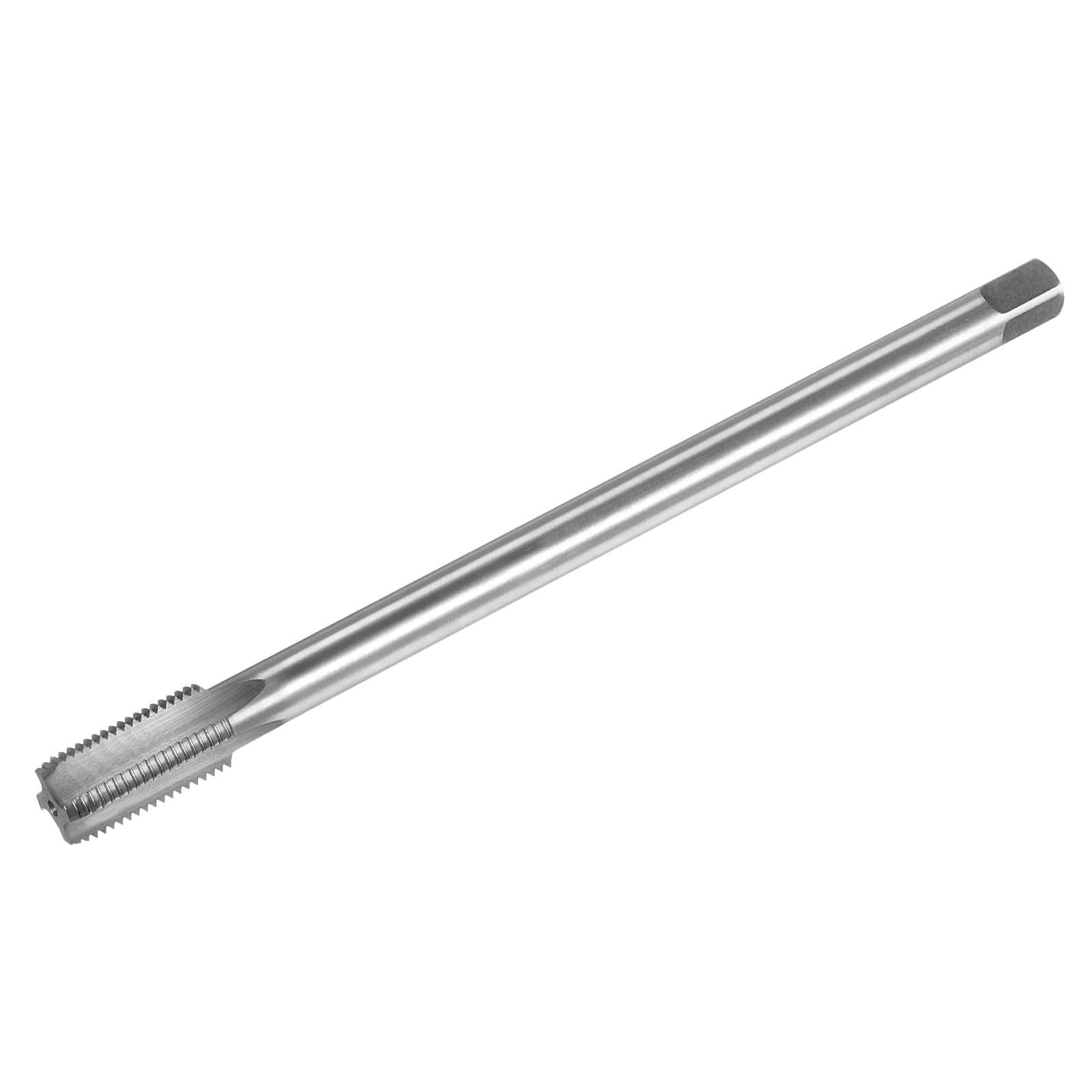 uxcell Metric Thread Tap M12 x 1.25 H2 160mm Extra Long Straight Flute Screw Thread Milling Machine Taps Threading Tapping Repair Tool