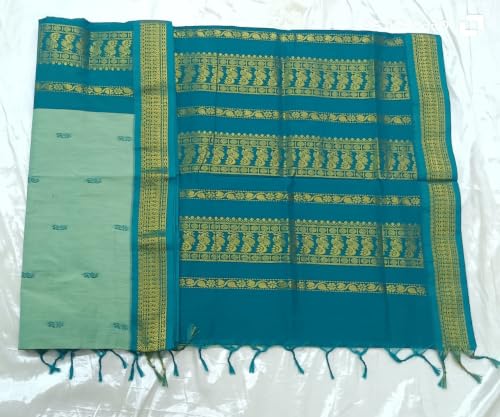 Image of gadwal cotton sarees