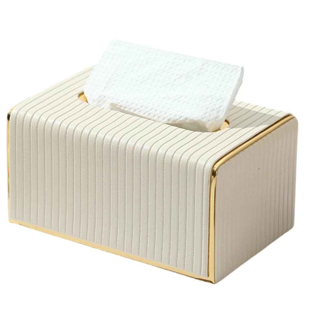 UDSKNV[KSL Tissue Box Napkin Holder: Light Luxury Paper Storage for Hotel and Home Use
