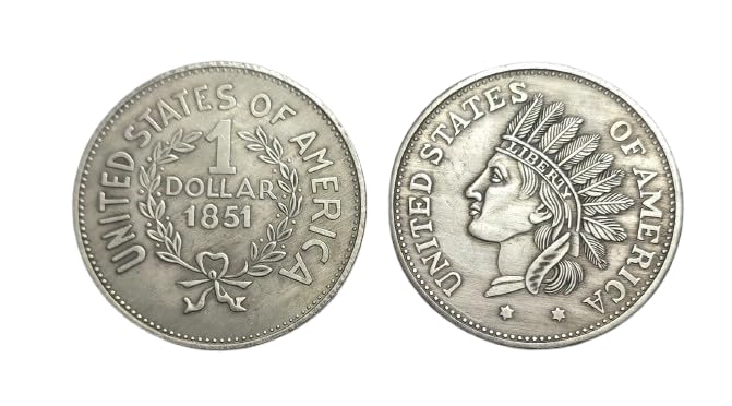 Eforest Adult Commemorative Coin Collection of 1 Dollar for Collection Purpose/Project Works/School Purpose.Etc-image-16