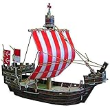  KIT MAQUETA CARTÓN BARCO MEDIEVAL. CLEVER PAPEL REF 14268