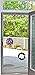 Screen Door Magnets – Twist, Click and Lock - Keep People and Pets Safe – Magnetic Screen Door Magnet Saver Indicator, Decoration - Robbins Aria - Blue Mosaic