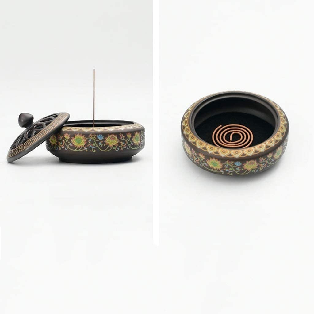 Porta Incenso Bruciatore Incenso Bruciatore Di Incenso In Ceramica Porta Incenso Per Interni Di Casa In Porcellana Per La Meditazione Rilassante Accessori Per La Casa Portaincenso Per Famiglia
