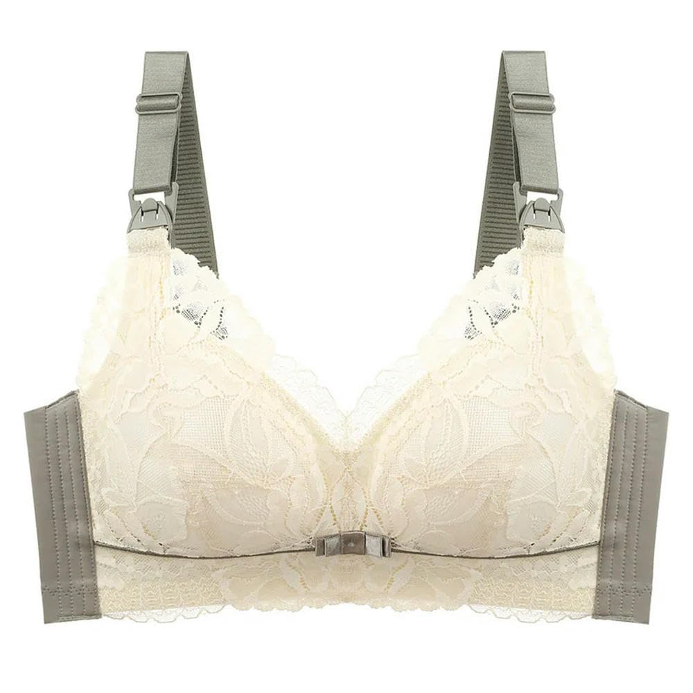 ZBDP - Brasier de lactancia recogido para evitar la flacidez posparto, ropa interior para mujeres embarazadas, brasier de lactancia materna