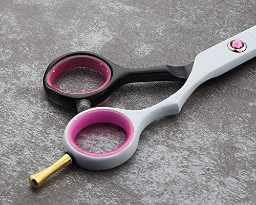 プロフェッショナル理髪はさみ6インチ、ステンレス鋼サロン髪理髪、家庭用、はさみセット（フラットせん断および歯せん断）を切断、サロン