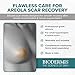 EpiDerm Areola Circles – Silicone Scar Sheets for Surgical Scars from Areola Reconstruction & Breast Augmentation - Washable & Reusable Silicone Sheets - Complements Mastopexy Forms - 1 Pair, Natural