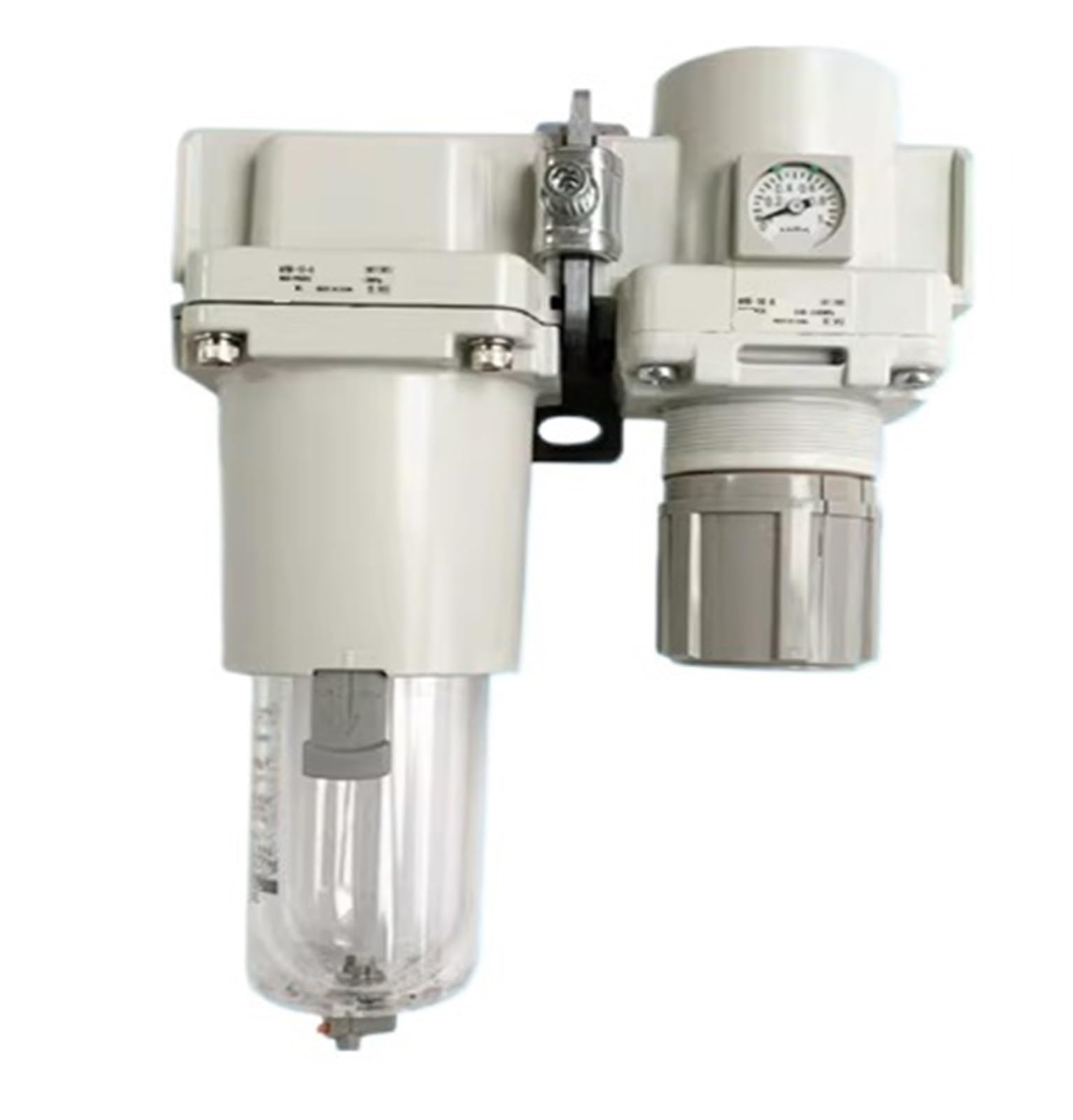 Filtro de aire AC50B/AC60B-06-10G/C/DG-B Reductor de presión de dos piezas
