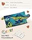 Kissen Dino Snackilus 43x25cm - blau - Flauschiges NICI Kuscheltierkissen für Jungen, Mädchen, Babys und NICI Kuscheltierliebhaber, ideal für Zuhause, Kindergarten oder unterwegs - 61575