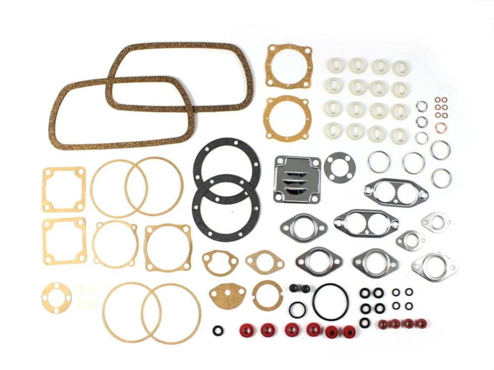 VW Maggiolino Cabrio Karmann Ghia Bus T1 T2 – Set guarnizioni motore guarnizione Victor NEU irritabile