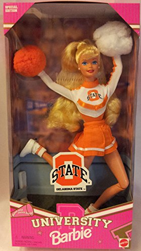 Muñeca Barbie University Cheerleader 1997 Mattel miniatura 1