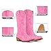 IUV Cowboy Boots For Women Mid Calf Cowgirl Boots Pointy Toe Western Boot
