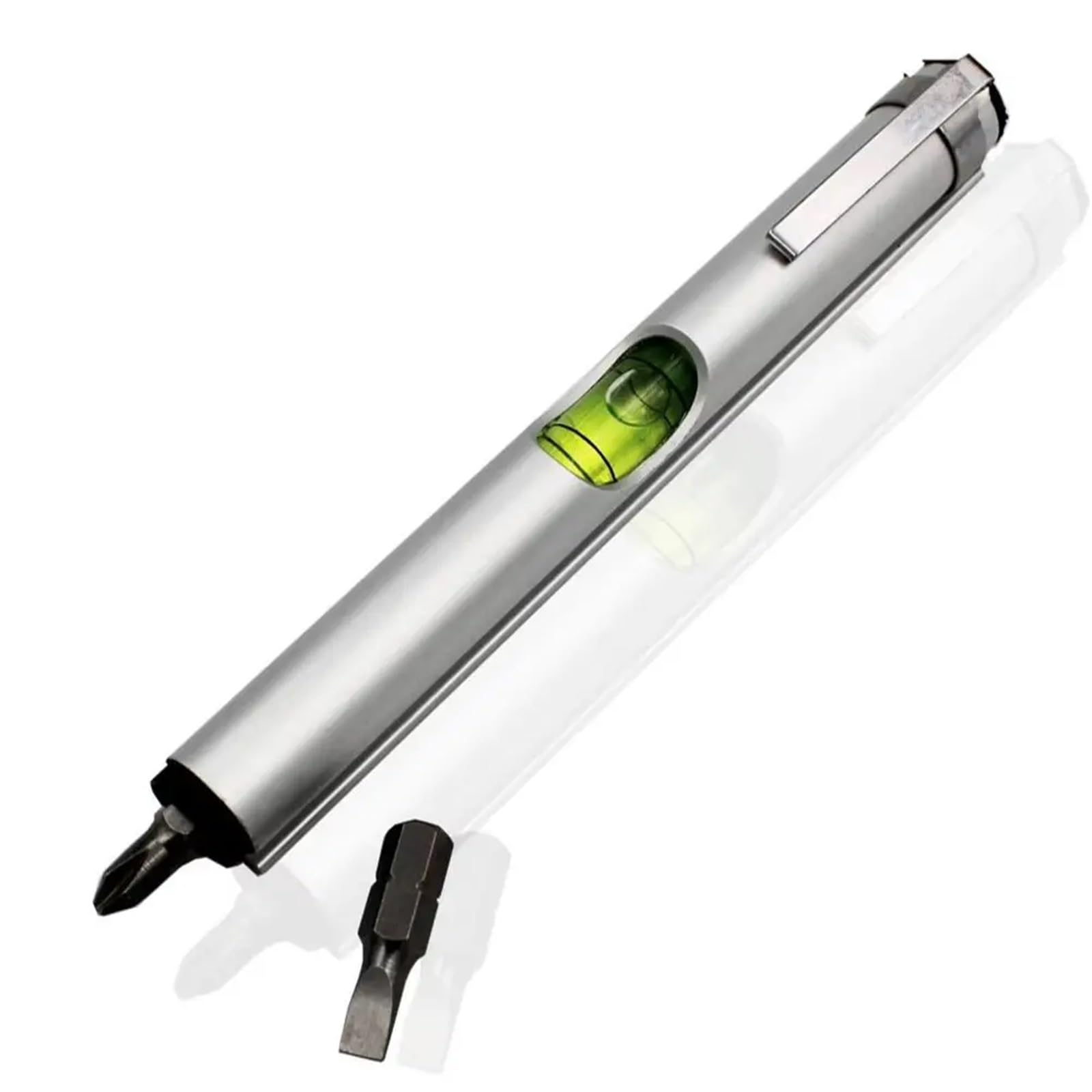Mini livella a penna Livella a bolla con cacciavite magnetico