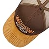 FWS Don´t Wake The Snake Trucker Cap Basecap Baseballcap Truckercap Meshcap Men - Snapback, with peak, peak Spring-Summer - One Size brown #2