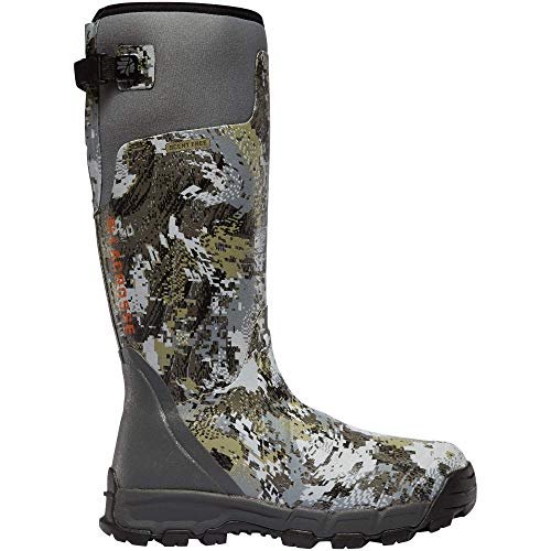 LaCrosse Men's 376035 Alphaburly Pro 18" 800G Waterproof Hunting Boot, Optifade Elevated II