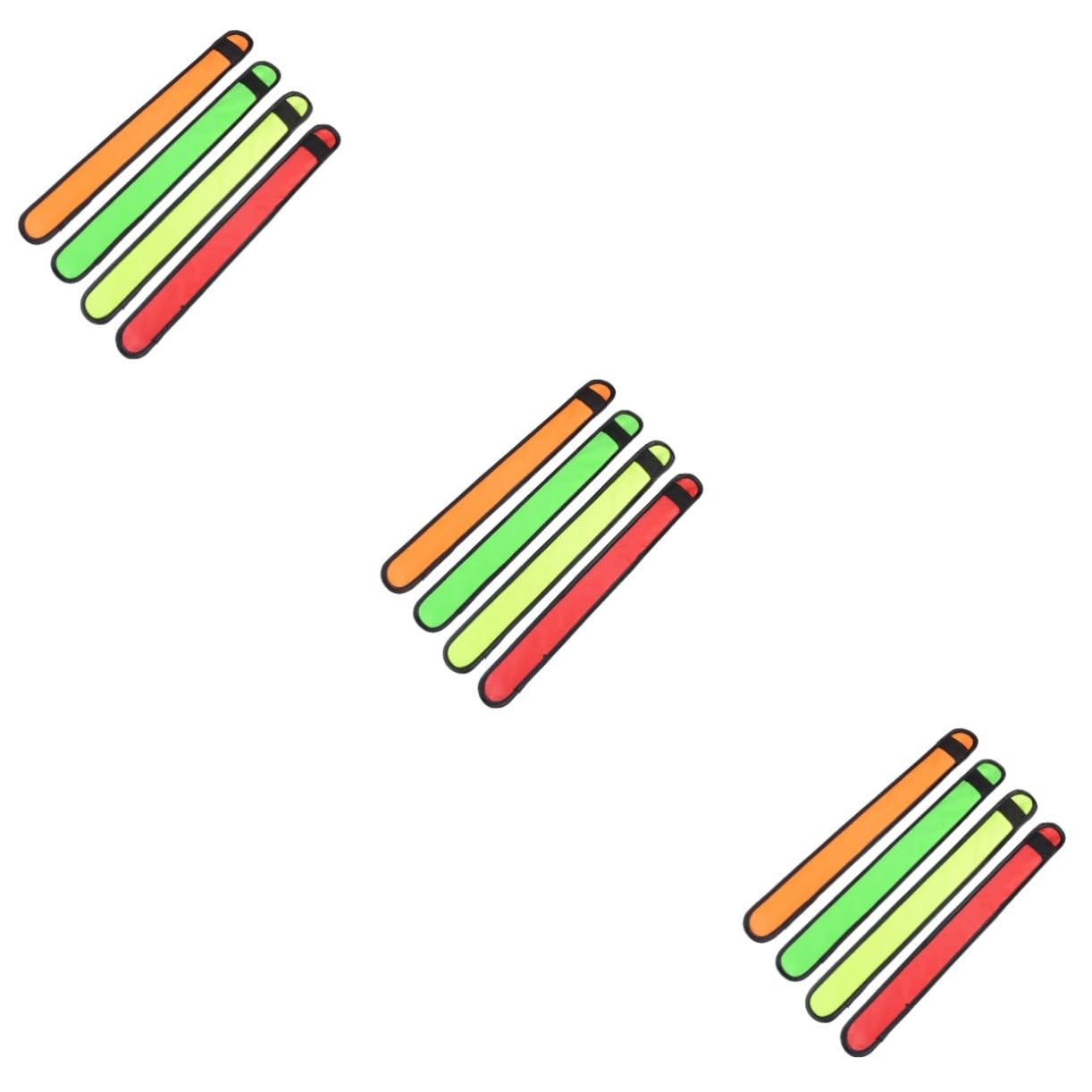 Hemobllo Braccialetti Schiaffi A LED Braccialetti LED Bracciali LED Braccialetti Luminosi Cavalcare Braccialetti Braccialetti Schiaffi da Corsa Notturna