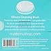 My Life My Shop Ultimate Spin Replacement Brush Silicone Head - On-the-Go Daily Facial Cleansing Tool