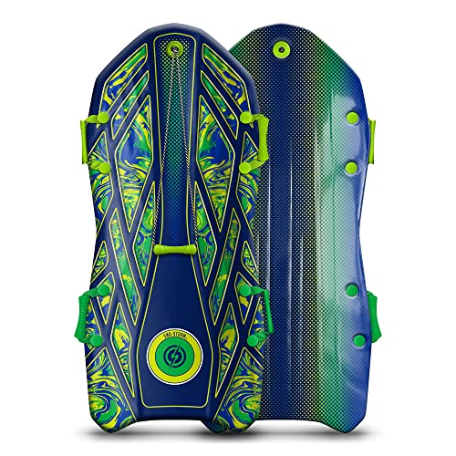 SnoStorm Premium Foam Snow Sled 2Pack Superior Foam Recreational