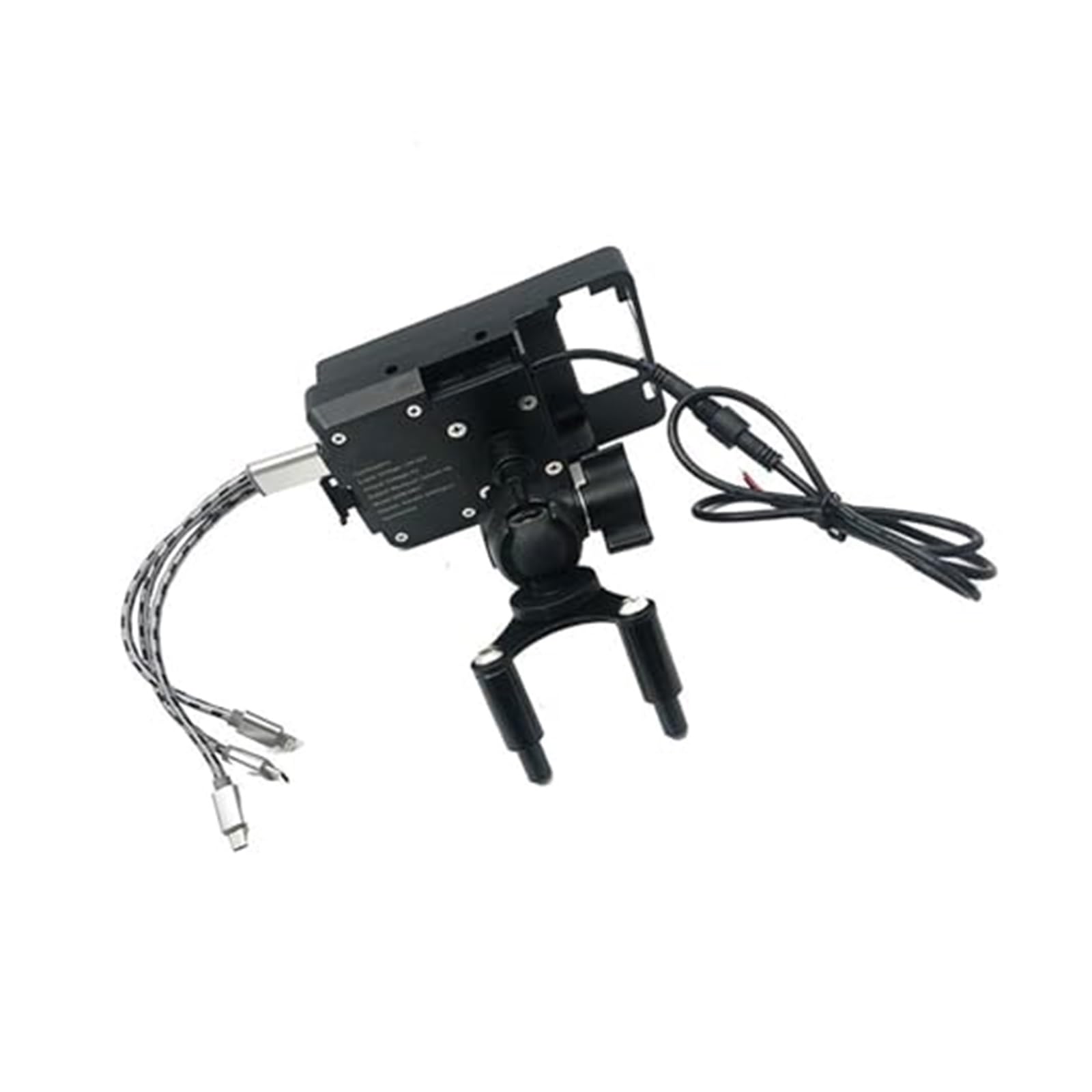Supporto telefono bicicletta Per Ducati Per Scrambler 800 Per Scrambler 1100 2014-2020 Motociclista Supporto Del Telefono Staffa Di Navigazione Del Telefono USB Staffa Di Ricarica(USB Mobile Phone)