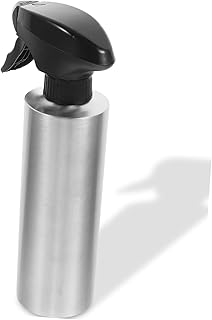 Watering Can Fine Mist Spray Bottles Stainless Steel Kettle Glass Spray Bottles for Essential Oils Spray Bottle for Plants Plant Mist Sprayer Hair Mist Sprayer Watering Bottle (Color : Silver, Size