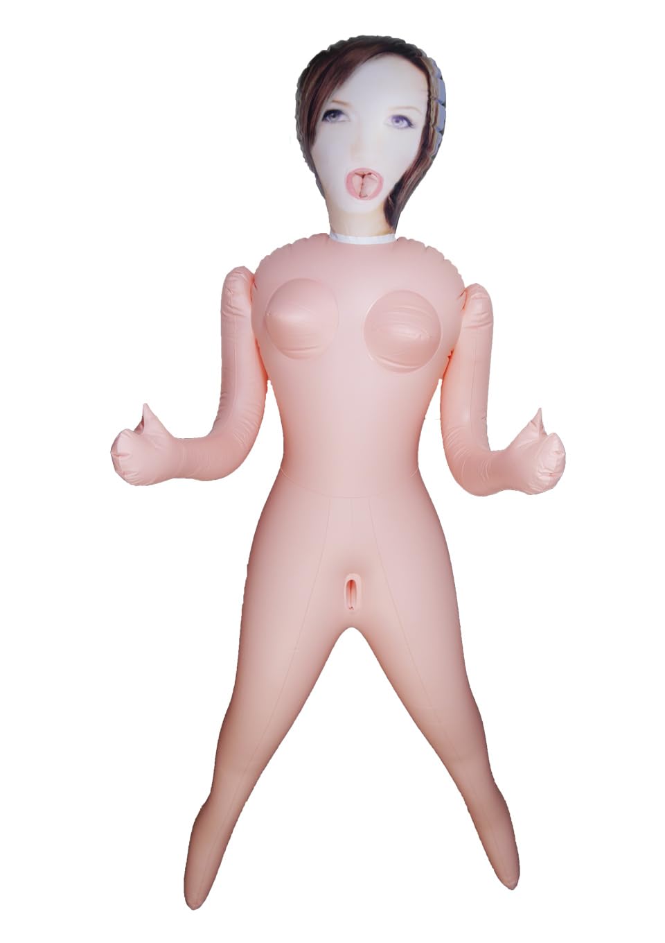 MARYNA LOVE DOLL BAMBOLA SESSUALE GONFIABILE BIANCA MORA POLACCA GRANDEZZA REALE 3 FORI