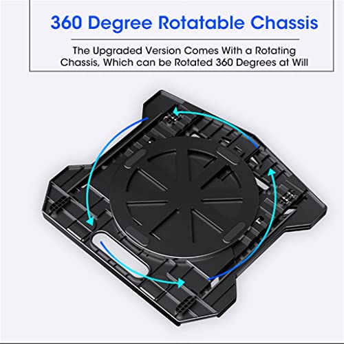 Base refrigerante portátil para laptop con seis ventiladores miniatura 3